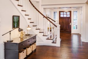 Staircase in Foyer