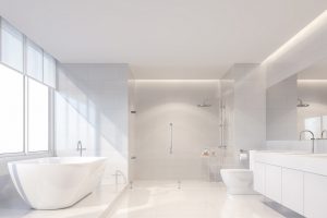 Crisp White Bathroom