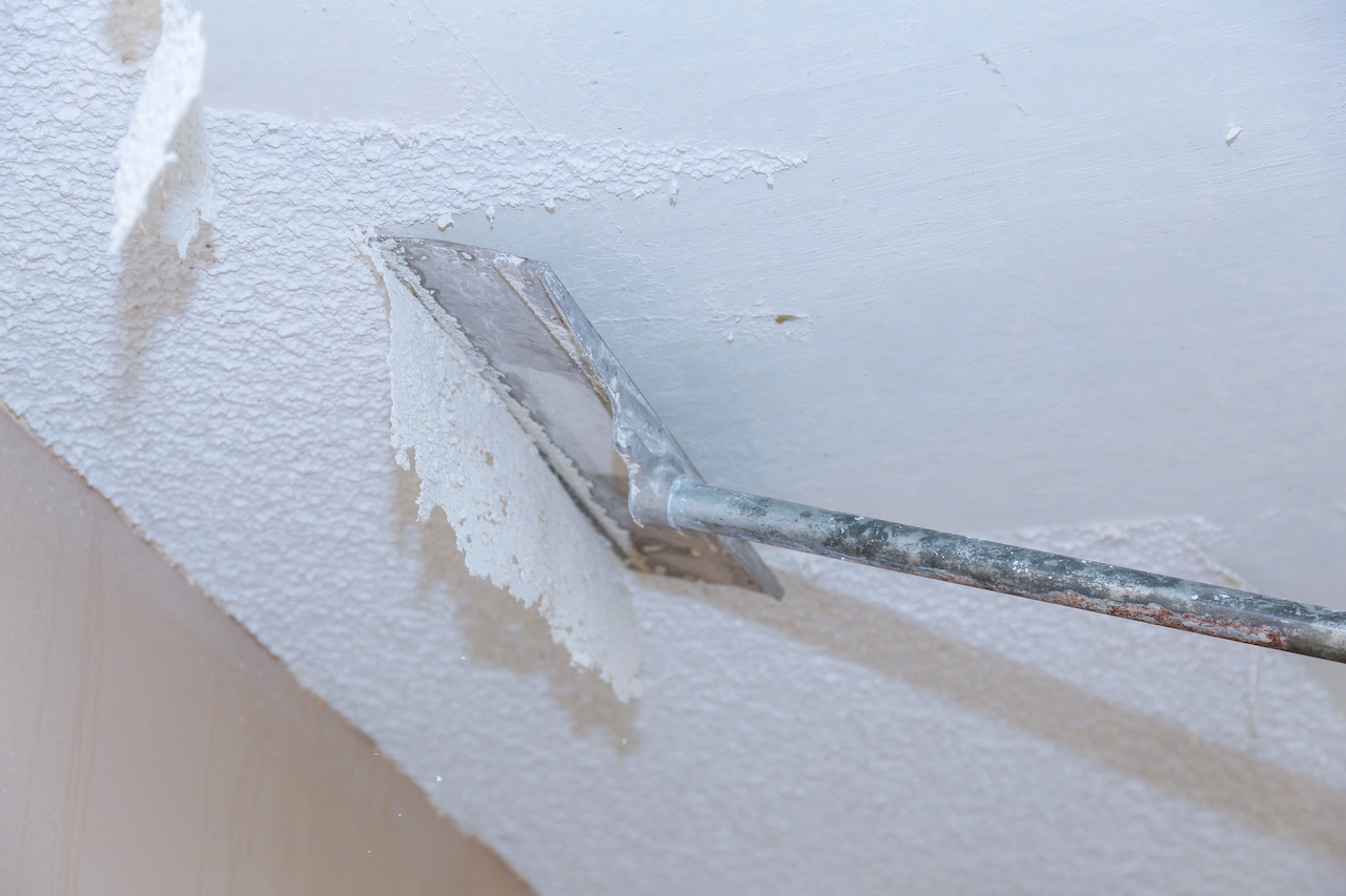 popcorn ceiling removal