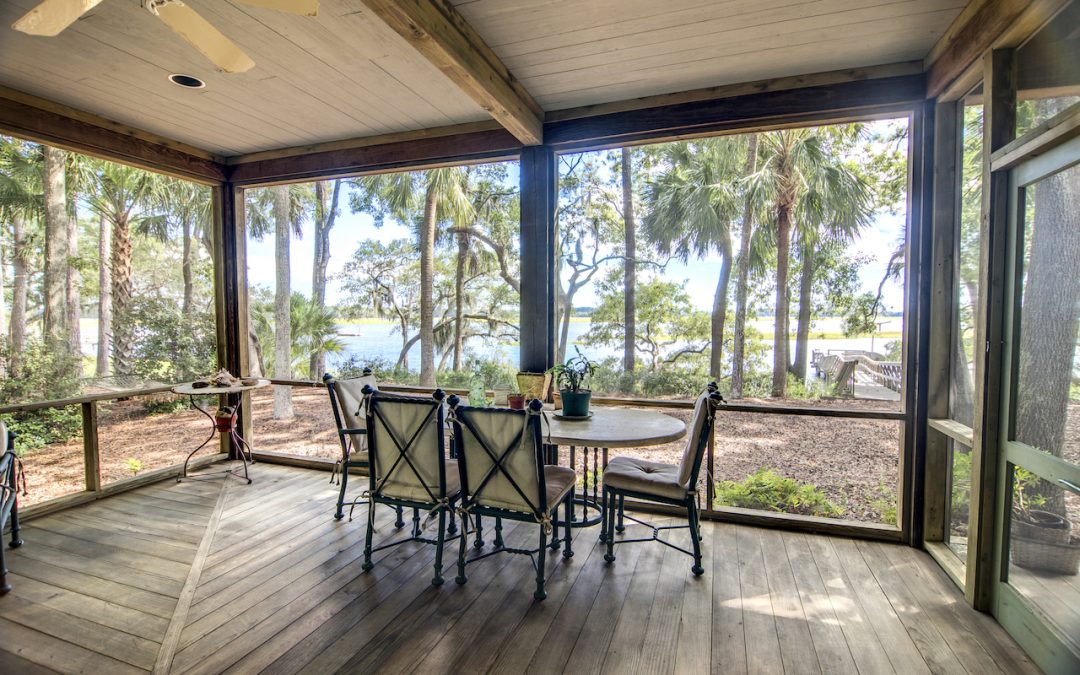 enclosed porch